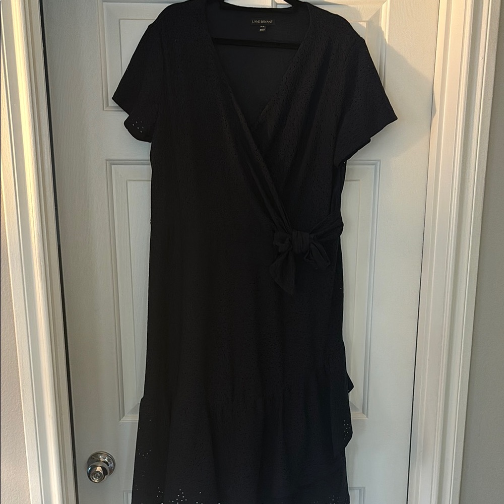 Lane Bryant Navy Wrap Dress